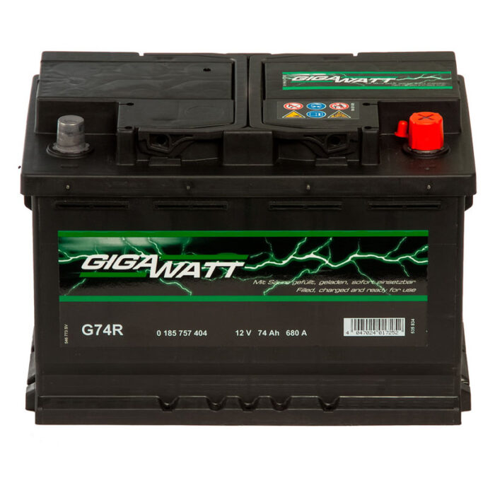 Акумулатор 74ah Gigawatt