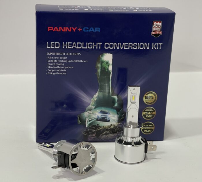 LED крушки за фар H1-P9 6500K 12V 2 броя